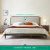 全友家居(品牌补贴)板式床双人主卧室1.5米简约软包床家具DG10003