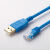 适用 KV全系列PLC编程电缆通讯/数据/线下载线USB-KV 隔离蓝+在线监控稳定