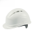 代尔塔（Deltaplus）冬季工地建筑领导施工防砸劳保透气空防冲击轻型防护安全帽 白色
