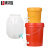 集华世 多功能商用立式塑料桶带水龙头清洁水桶【圆桶25升/带水龙头】JHS-0298