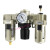 适用气源处理过滤器三联件2000/3000/4000-02-0304油水分离器调压阀 AC4000-04配4mm接头