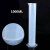 玻璃量筒带刻度量杯实验室量筒100ml250m500ml1000ml 塑料量筒-1000毫升