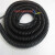 弹簧线PU伸缩螺旋线缆国标铜芯电缆线黑色电源线 黑3芯0.5平7.5米