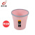 压圈垃圾桶塑料垃圾篓家用厨房卫生间办公室加厚大容量纸篓（单只装） 粉红色