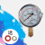 定制上海宜川上岭压力表双刻度0-0.25MPa ,0-138℃三申器配件 0-0.25MPA