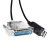USB转DB25针 电子天平电子称 YCC01-USBM2数据线 通讯线 DB9款(无芯片) 1.8m