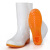 澳特踏雨食品卫生中筒雨鞋女士612白色PVC劳保雨靴工作防水鞋 白色 36