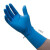 卫生加厚一次性丁晴加长橡胶乳胶劳保防油耐油耐酸碱机械手套 秒康蓝色加长特厚手套20只12寸 S