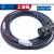 SV660/630伺服线编码器电缆S6-L-P111-3.0/S6-L-P121-5.0-T 国产高柔黑色线 8m