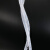 冰禹 缠绕管绕线管 6MM*15米白色 PE塑料保护套 电线线束保护带 BYT-09