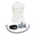 以勒 CKL-3130(0605) 电动送风防护面罩 防颗粒物污染 过滤式呼吸头罩 充电式白色1件