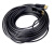 富仑 DP光纤线8K60Hz镀金插头带卡勾纯光纤线高清视频连接线黑色90M FL-DP213