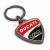 杜卡迪原厂CORSE摩托车钥匙扣挂件钥匙圈链扣钥匙脖子挂绳 Ducati Corse 钥匙绳 98767202