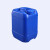 化工桶堆码桶25公斤升KG塑料桶20L废液桶方形酒精消毒液加厚 5L堆码桶蓝色配透气盖