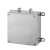 304不锈钢室外防水接线箱盒IP66户外三防UK端子箱分线盒316L定制 150*150*100(201)