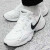 耐克（NIKE）男鞋 春季新款AIR MAX复古运动鞋气垫休闲鞋减震透气耐磨跑步鞋 AT4522-101/AIR HEIGHTS/白黑 42.5
