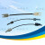 工厂供AVAGO高塑料光纤连接器ABB高低压变频器逆变器光纤接头 HFBR4535Z灰色