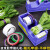 适用于超市捆扎机捆菜膜机蔬菜水果捆菜机扎口机胶带打包机扎带机 多功能捆菜机绿色K18+1卷膜