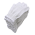 厚创 灯罩棉劳保手套 白色棉纱线手套耐磨600g 100付 普通款
