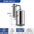 不锈钢电热蒸馏水器实验室蒸馏水机制水器装置家用断水自控防干烧 普通型+配件30L