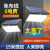 太阳能声控感应灯新款户外家用农村院子室外防水人体感应照明路灯壁灯 黑壳爆亮54小时+感应+照420平