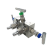 不锈钢SF-2B一体化三阀组罗斯蒙特三阀组EJA3051差压变送器三阀组 一体化三阀组304(EJA专