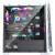 鑫谷拉克斯LUX电脑主机机箱360水冷ATX大板台式机亚克力侧透中塔 LUX360 幻影黑+6个Z12 ARGB风扇