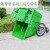 塑料环卫垃圾车 大型垃圾桶小区物业学校手推保洁清运车环卫车 灰色（无盖）