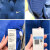 耐克（Nike）长袖T恤衫男装春秋新款AJ运动服圆领休闲打底套头衫 FB8565-480蓝色/防泼水/反光条 S