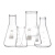 申玻玻璃三角烧杯烧瓶125/250/500ml锥形刻度烧杯量杯加厚耐高温工业品 zx300ml