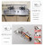 家易澳2024新款橱柜简易厨房水槽不锈钢整体柜子灶台柜一体家用组合柜储 0.8米平面款款