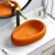 喜米橙色陶瓷盖子弹跳式面盆下水器下水软管洗手盆防堵防臭去水排水管 金色