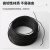 标燕（Biuyum）包塑圆扁铁芯扎丝 捆扎捆绑电镀锌铁线黑白塑料打包用铁丝 黑/白圆0.9(40米/卷)