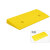 聚远（JUYUAN）门槛垫板汽车上坡垫台阶路沿坡爬坡马路牙子 250*270*高130mm塑料黄色 3个一组
