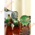 赛可优欧式花瓶三件套田园复古陶瓷电视柜酒柜创意玄关软装饰工艺品 碧色款大号