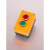 按钮开关带控制盒 启动停止 急停 旋钮 电源开关 2位盒+旋钮复位绿