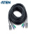 ATEN 宏正 2L-1030P 工业用30米PS/2接口切換器线缆 提供HDB及PS/2 信号接口(电脑及KVM切换器端) 		