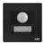 ABB开关插座面板 人体红外感应LED夜灯地脚灯 轩致系列 黑色 AF457-885