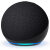 适用定制2022款Amazon Echo Dot 5代智能音箱Alexa时钟版儿童版 5代Echo dot 蓝色+时钟-国内现 官方标配