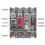 德力西CDM3LT250A透明壳100A塑壳漏电断路器三相四线漏电保护开关 160A 4p