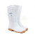 莱尔白色靴PVC劳保靴加工肉联厂用皮靴 防水耐腐蚀防滑鞋 白色 36
