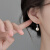 梦黛丽MENGDAILI珍珠耳环【S999银】新款耳钉情人节送女友 珍珠耳环一对
