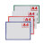 冰禹 加厚磁性文件保护套 透明透明PVC卡片袋 操作流程硬胶套 A4黄色(10个/件) BYH-244