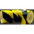 斑马线胶带 警示胶带PVC黑黄斑马线警戒地标贴地板地面胶带彩色划线胶带JYH 黄色宽2cm长33米