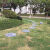 花园庭院铺路石天然文化石青石板汀步石地砖园林草坪踏步板垫脚 黑色圆形直径40cm厚度34cm 不 其它
