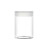 红枣饼干盒透明饼干桶 包装储存罐PET瓶子干果罐塑料瓶 6.5*12cm透明盖50个送压敏垫