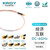 XINQY 芯启源SMA射频连接线 RG316 同轴转接线 6G GPS/WIFI/馈线 天线延长线 SMA公头-SMA公头 0.5m