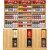 便利店烟柜台背柜收银台一体货架 木质柜子烟酒柜展示柜超市 90烟柜 单上柜