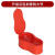 山头林村适用于装修临时马桶一次性简易蹲便器工地施工专用可移动塑料蹲便 [加大号]全包款豪华-红色