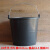 牛筋桶塑料桶水桶家用桶工地用老式桶挑水担粪尿桶耐摔 28升 黑色桶 + 提手 二个装